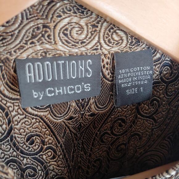 Additions By Chico’s Fancy Taurus Jacket, M/8 NWT - Picture 3 of 11